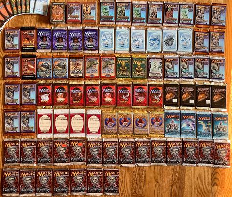 mtg booster box color distribution|mtg booster card pack.